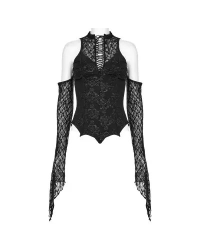 T-Shirt with Lace from Punk Rave Brand at €35.90