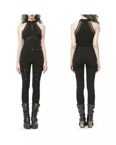 Top with Zipper from Punk Rave Brand at €31.50