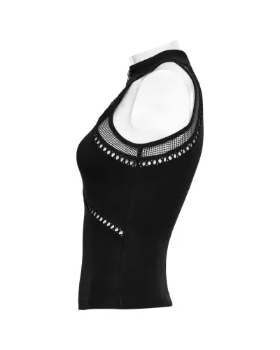 Top avec Fermeture Éclair de la Marque Punk Rave à 31,50 €