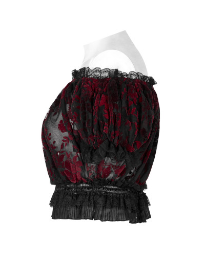 Top Preto e Rosa