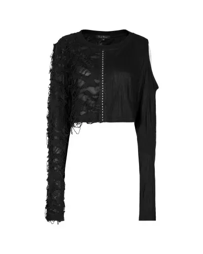 Asymmetric T-Shirt from Punk Rave Brand at €33.90