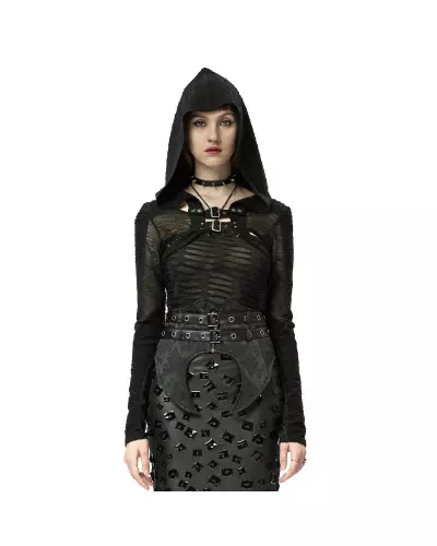 Bolero with Hood from Punk Rave Brand at €47.50