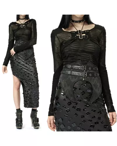 Bolero with Hood from Punk Rave Brand at €47.50