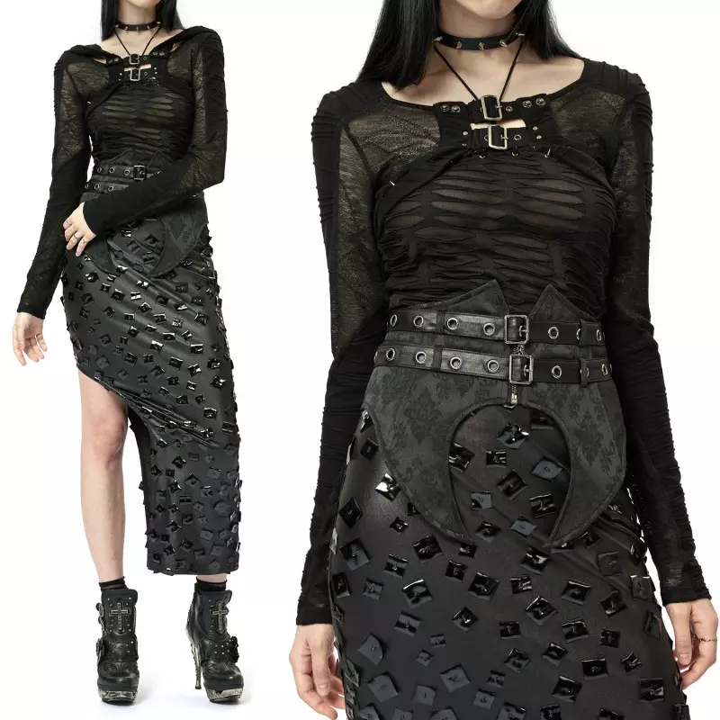 Bolero with Hood by Punk Rave Brand