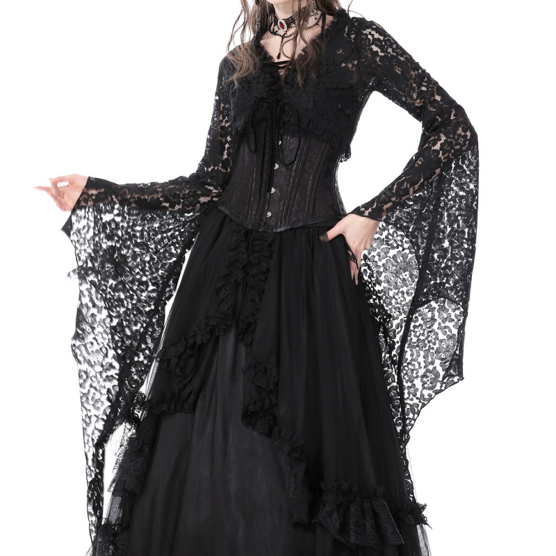 BOLERO GÓTICO DE ENCAJE