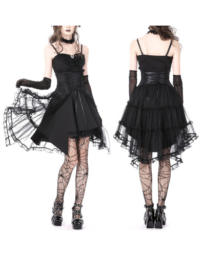 VESTIDO ELEGANTE LARGO GOTICO
