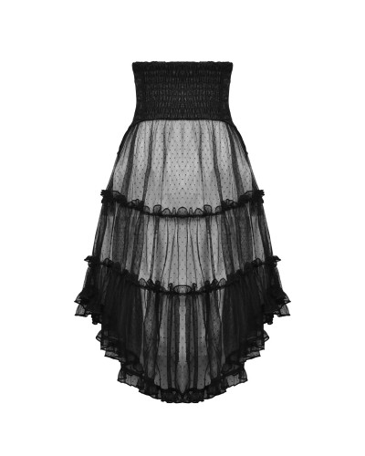 VESTIDO ELEGANTE LARGO GOTICO