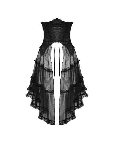 VESTIDO ELEGANTE LARGO GOTICO