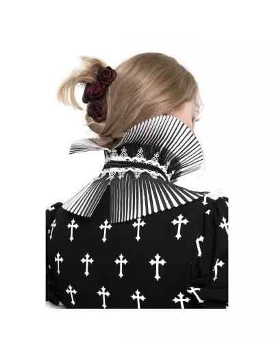 Schwarz-Weißer Kragen der Devil Fashion-Marke für 39,00 €