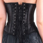 Corset Noir en Satin Corset Noir en Satin