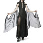 Vestido con Capa de Tul