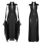 Kleid mit Umhang aus Tüll