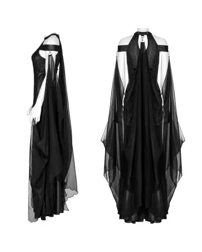 Dress With Cape Made of Tulle from Punk Rave Brand at €110.00