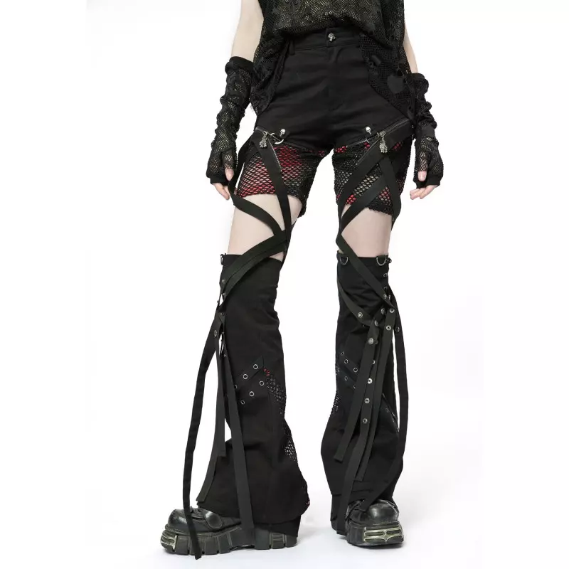 Pants with Leg Warmers from Punk Rave Brand at €99.00