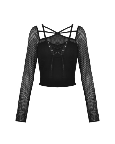 camiseta manga larga gotica
