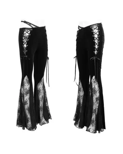 Schwarze Asymmetrische Leggings der Devil Fashion-Marke für 62,50 €