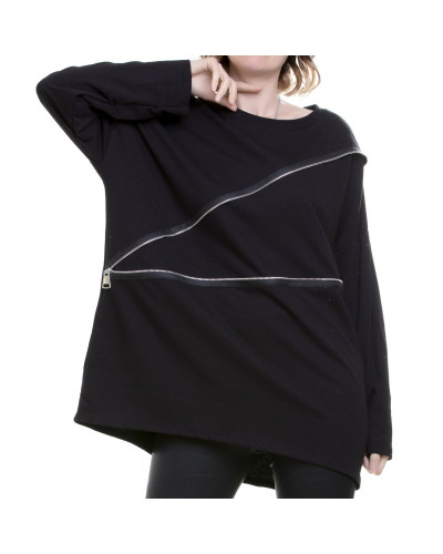 camiseta cremallera