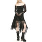 Dress with Tulle and Mesh Dress with Tulle and Mesh