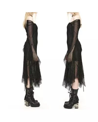 Dress with Tulle and Mesh from Punk Rave Brand at €75.00