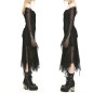 Dress with Tulle and Mesh Dress with Tulle and Mesh