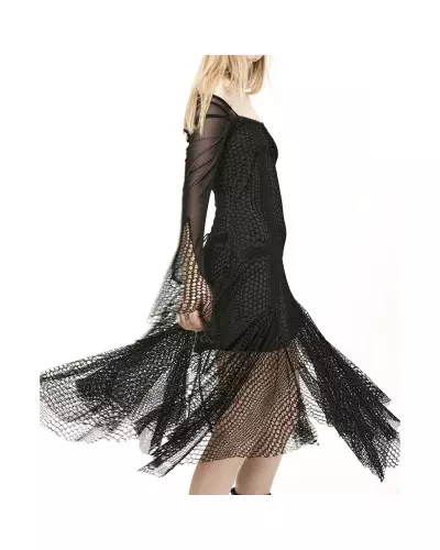 Dress with Tulle and Mesh from Punk Rave Brand at €75.00