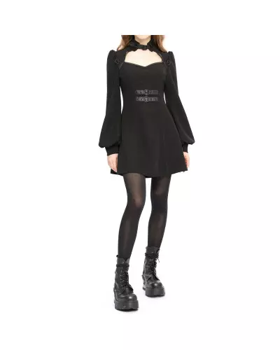 Dress with Chains from Punk Rave Brand at €75.00