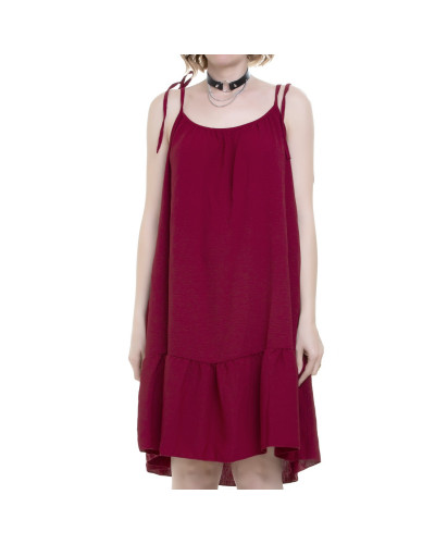 Vestido tirantes Rojo