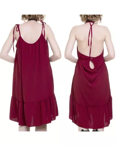 Red Dress with Straps from Style Brand at €15.00