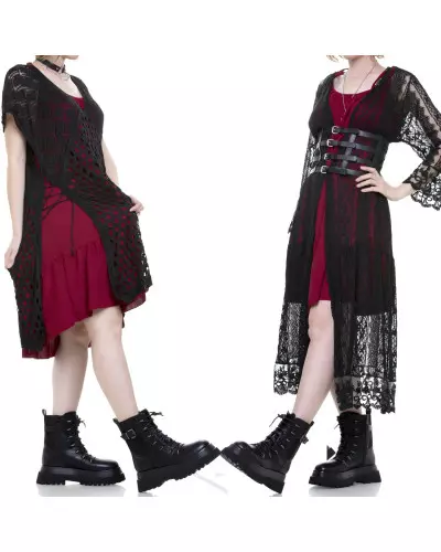 Rotes Kleid mit Trägern der Style-Marke für 15,00 €