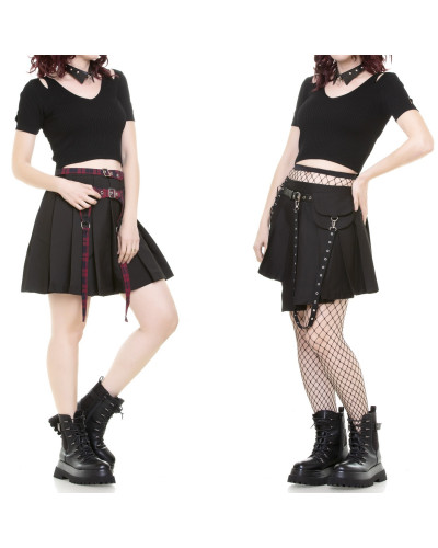Ribbed Top with Short Sleeves