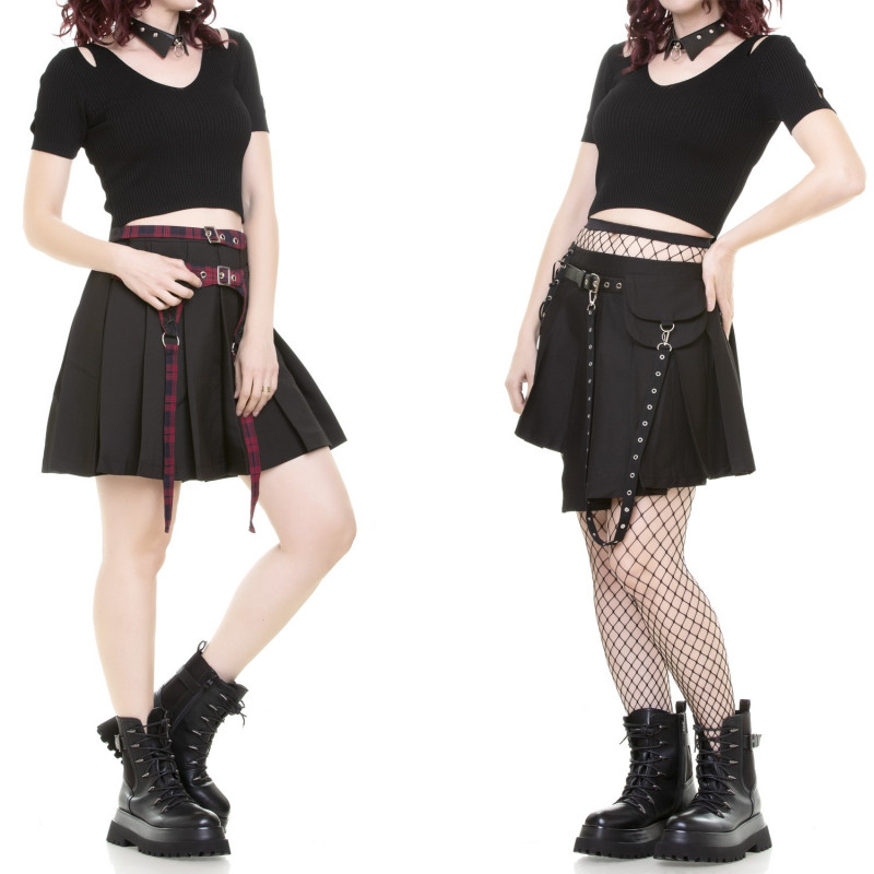 Ribbed Top with Short Sleeves