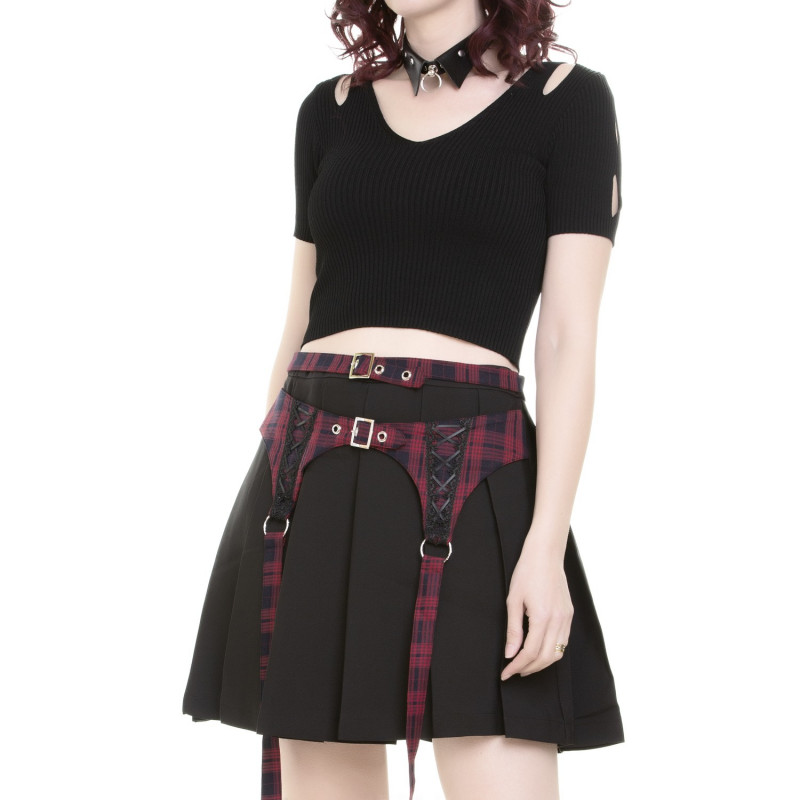 Ribbed Top with Short Sleeves Ribbed Top with Short Sleeves