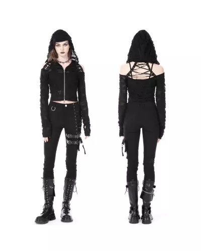 T-Shirt with Hood from Dark in Love Brand at €41.00