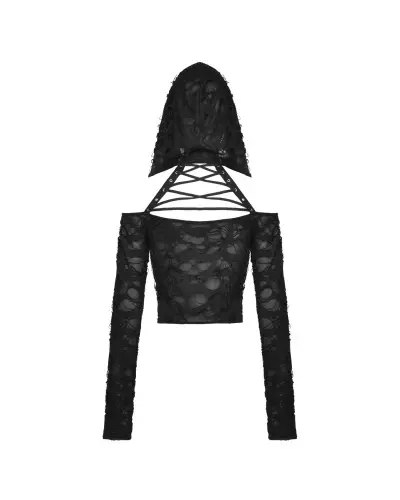 T-Shirt with Hood from Dark in Love Brand at €41.00