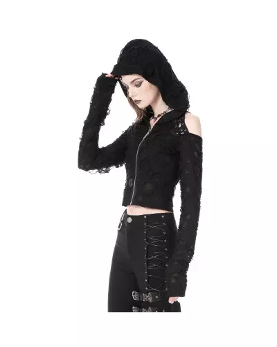 T-Shirt with Hood from Dark in Love Brand at €41.00