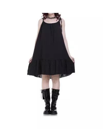 Robe Noire avec Bretelles de la Marque Style à 15,00 €