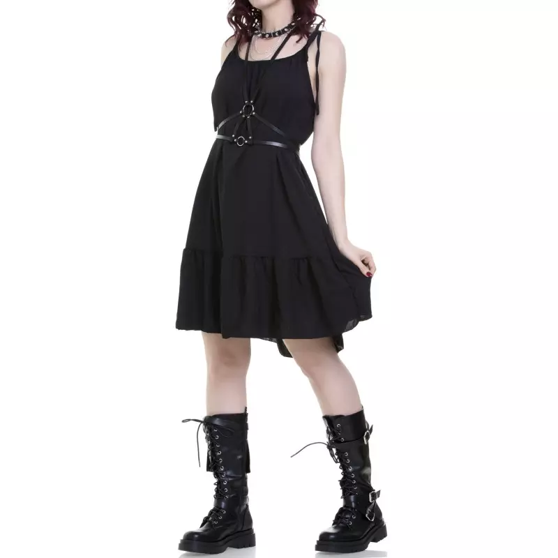 Black Dress with Straps from Style Brand at €15.00