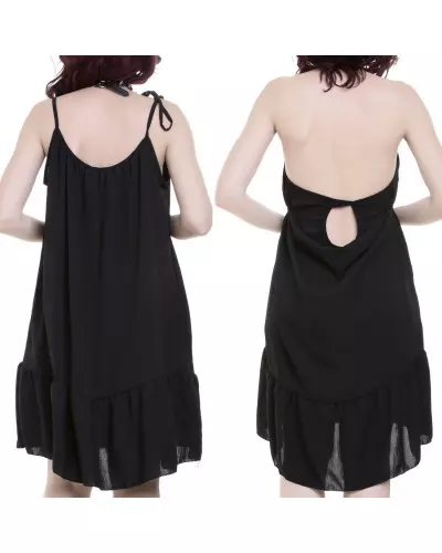 Vestido Negro con Tirantes marca Style a 15,00 €