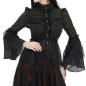 Camisa  Negra Semitransparente