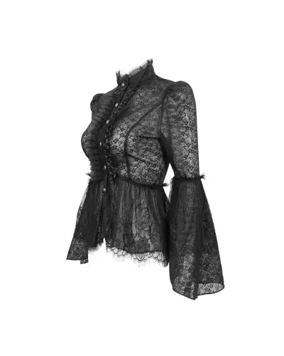 Schwarzes Halbdurchsichtiges Hemd der Devil Fashion-Marke für 57,50 €