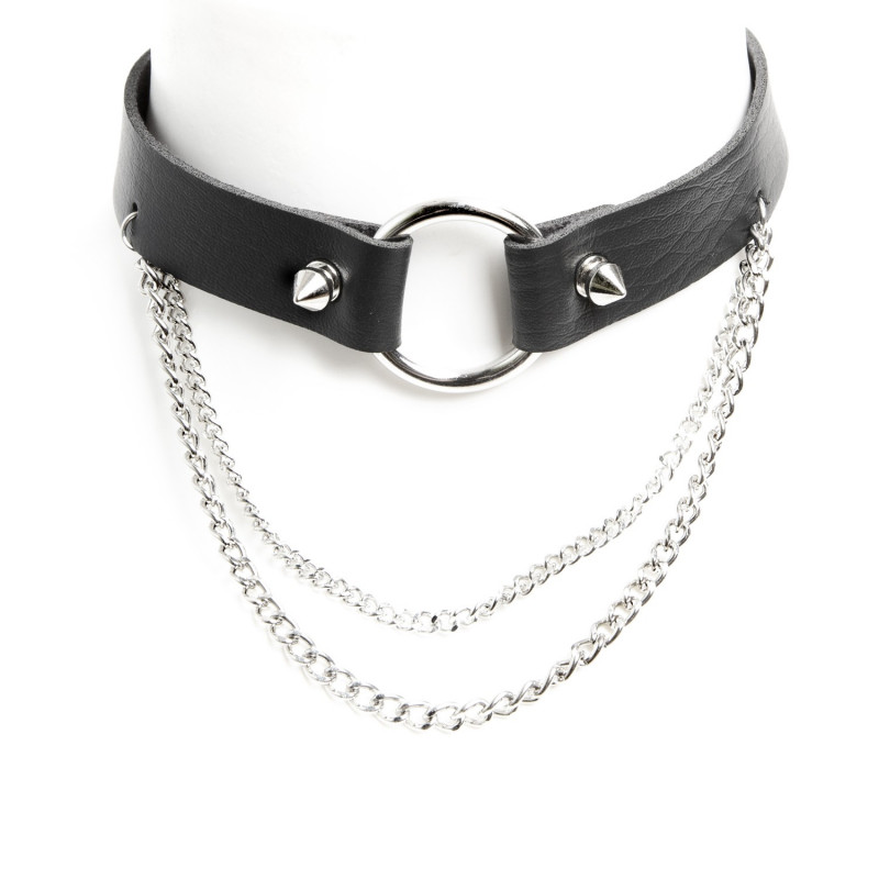 Gargantilla Punk cadenas