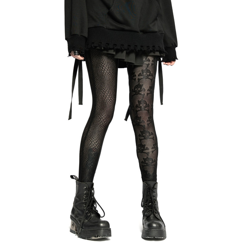 Asymmetrical Pants with Brocade