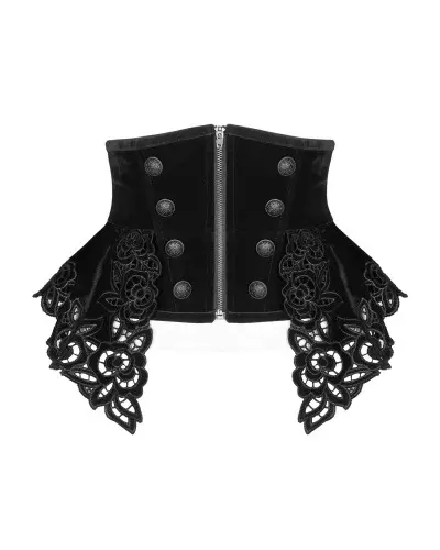 Underbust Corset with Zipper from Punk Rave Brand at €49.00