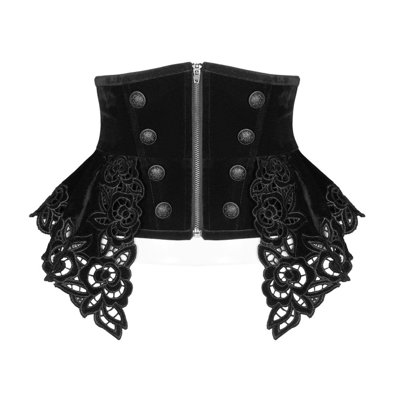 Underbust Corset with Zipper
