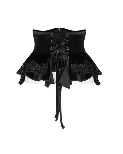 Underbust Corset with Zipper from Punk Rave Brand at €49.00