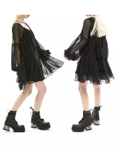 Transparent Shirt from Punk Rave Brand at €92.50
