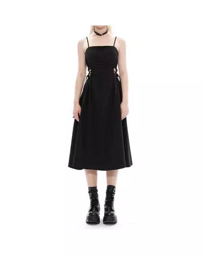 Schwarzes Kleid der Punk Rave-Marke für 61,90 €
