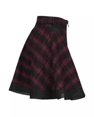 Black and Red Skirt from Punk Rave Brand at €45.00