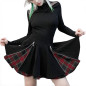 Skirt with Zippers and Tartan Skirt with Zippers and Tartan