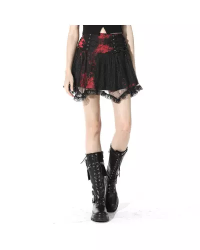 Black and Red Skirt from Dark in love Brand at €41.90